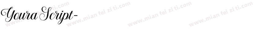 Youra Script字体转换